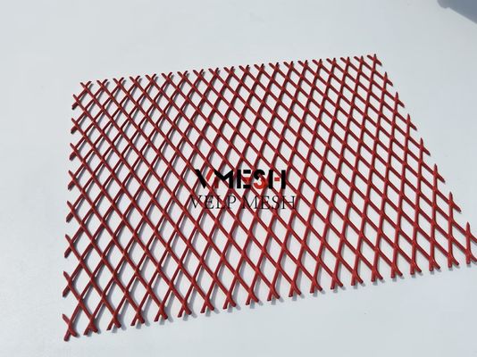 건축 표면 디자인 클래싱 PVDF 장식 알루미늄 확장 망