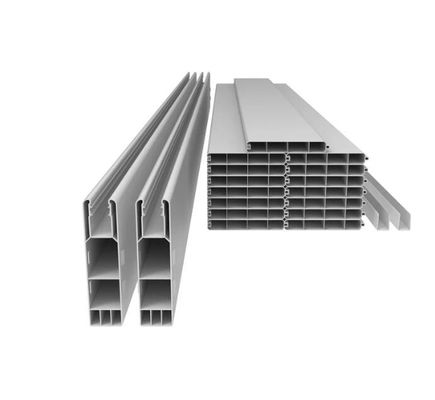 백색 PVC 프라이버시 펜스 6x8ft 로우 유지보수 비닐 펜싱