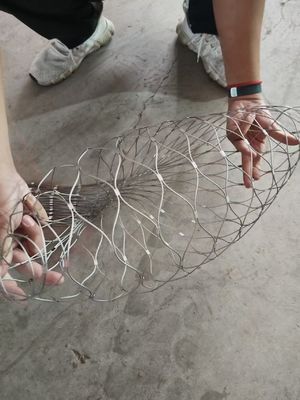 맞춤형 크기 스테인리스 스틸 304 경량 1mm 1.5mm 도난 방지 안전 와이어 메쉬 백