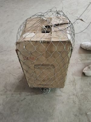 안전한 가방 보호를 위한 10년 보증 및 304/316 재질의 유연한 도난 방지 스테인리스 스틸 로프 메쉬