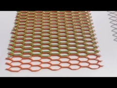 2mm 판 알루미늄 확장 클래싱 장식 Mesh 금속 스크린