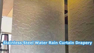 호텔 & 쇼핑몰 장식용 폭포 캐스케이드 메쉬