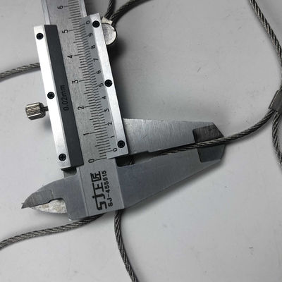 맞춤형 크기 스테인리스 스틸 304 경량 1mm 1.5mm 도난 방지 안전 와이어 메쉬 백