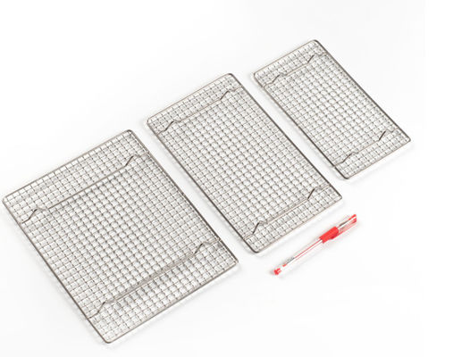 304 스테인리스 스틸 BBQ Grill Mesh 165-550mm 원형 고온 저항