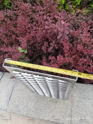 열간 도금 아연 도금 미끄럼 방지 천공판 보도 안전 격자