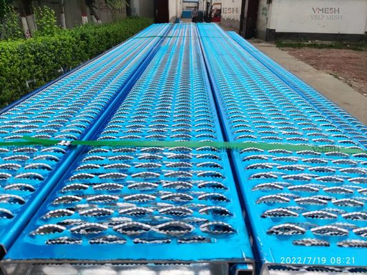 알루미늄 3003 다이아몬드 홀 바닥 격자 2.5mm-6mm 두께