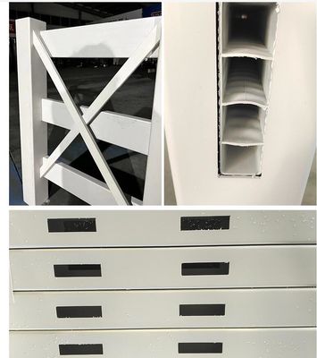 3 레일 1.8 * 2.5m PVC 농장 울타리 플라스틱 비닐 랜치 패드콕 말 울타리