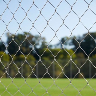 장식을 위해 검은 산화 스테인리스 스틸 케이블  Mesh 3mm