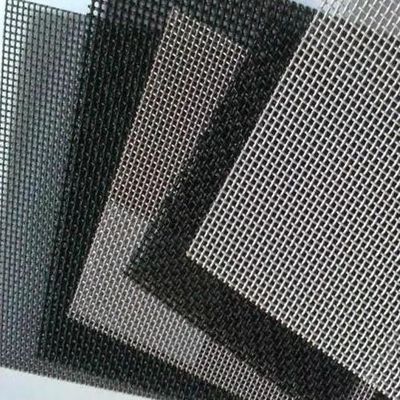 표준 검은 파우더 코팅 해양 스테인레스 스틸 보안 문 스크린