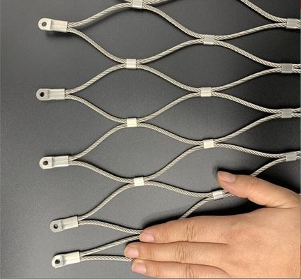 새집 및 동물원 격용용용으로 씹는 것과 무거운 눈 바람에 저항하는 특성을 가진 은성 스테인리스 스틸 로프 망