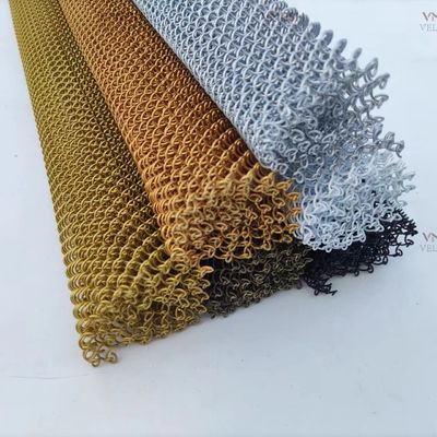 장식적인 알루미늄 체인 연결 커튼 폭포 코일 휘장 철망사 커튼