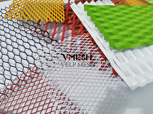 건축 표면 디자인 클래싱 PVDF 장식 알루미늄 확장 망