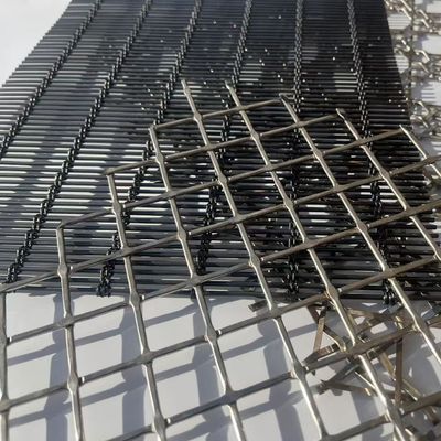 스테인리스 스틸 304 건축 금속  Mesh 1.2mm 엮은