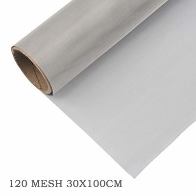 150 Mesh 스테인리스 스틸 와이어 천 엮은 섬세한 와이어 망 필터