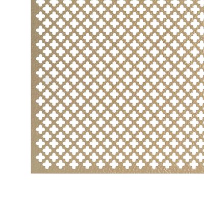 PVDF 코팅 건축 사각형 알루미늄 구멍 패널 장식 금속 구멍 판