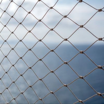 맞춤형 크기 스테인리스 스틸 304 경량 1mm 1.5mm 도난 방지 안전 와이어 메쉬 백