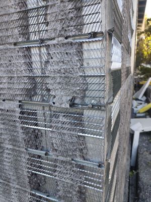 건축 자재 금속 메쉬 구조 영구 거푸집 시스템