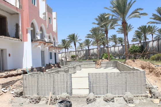 모리셔스 건설 프로젝트 를 위한 고강성 콘크리트 벽 폼