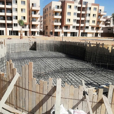 용이 한 시멘트 투여 를 위해 가등화 된 하이 리브 콘크리트 폼워크 시스템