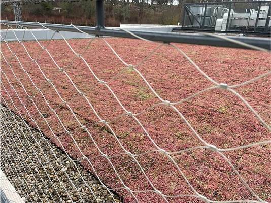 계단 난간 보호망 AISI 304/316 스테인리스 스틸 와이어 로프 (아연 포함)