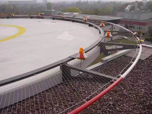 계단 난간 보호망 AISI 304/316 스테인리스 스틸 와이어 로프 (아연 포함)