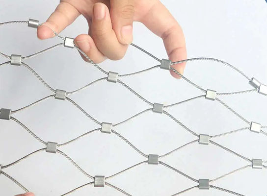 스테인리스 스틸 304/316 로프  Mesh Balustrade 7x19 2.5mm