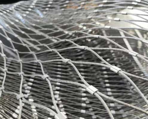 스테인리스 스틸 304/316 로프  Mesh Balustrade 7x19 2.5mm