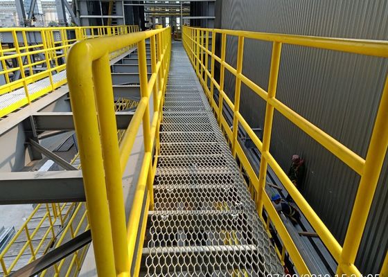 경량 강철 고강도 돌출 다이아몬드 확장 금속 메쉬