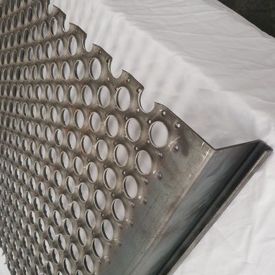 탄소강 Perf O 그립 플랭크 3mm 천공 안전 격자