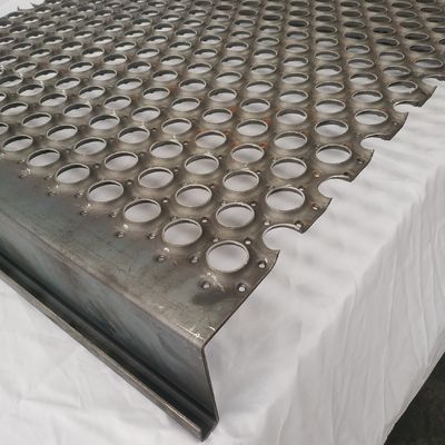 탄소강 Perf O 그립 플랭크 3mm 천공 안전 격자
