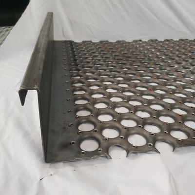 탄소강 Perf O 그립 플랭크 3mm 천공 안전 격자