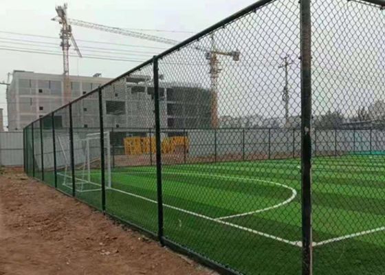 6피트 아연 도금 PVC 코팅 체인 링크 펜스 ASTM E2016 ISO9001