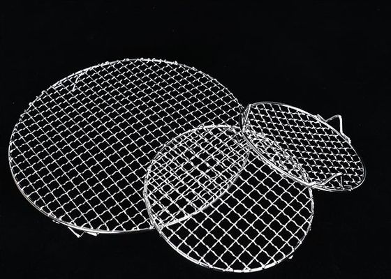 스테인리스 스틸 304 BBQ Grill Wire Mesh 450x600mm 식품 등급