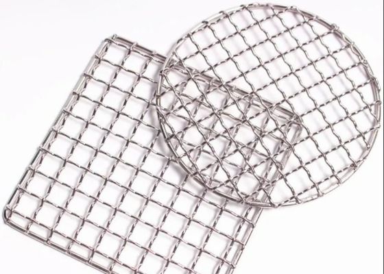 스테인리스 스틸 316 BBQ Grill Mesh Fish Roasting Basket