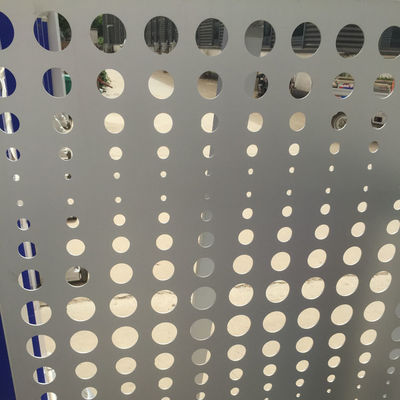 뚫린 알루미늄 망 1000x2000mm 장식판 0.3mm 두께