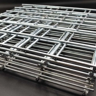 아연 도금 용접 와이어 메쉬 패널 2mm 와이어 25x25mm 구멍