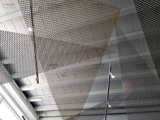PVDF 블랙 알루미늄 확장 금속 천장 패널