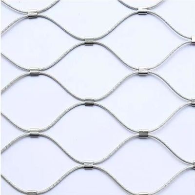조류 30x30mm 304/316 동물 보호에 스테인리스 스틸 로프 와이어 메시