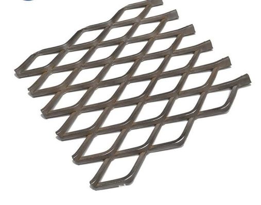 맞춤형 4mm 확장 된 메시 패널 정면 클래딩 장식 알루미늄
