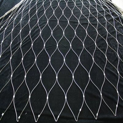 동물원 보호구역용 스테인레스 스틸 로프 망 2mm 304/316
