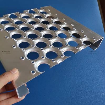 알루미늄 둥근 구멍 Perf O 걸음걸이 플랫폼을 위한 잡기 안전 격자
