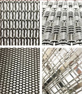 스테인레스 스틸 외관 금속 장식 건축 금속 정면  Mesh