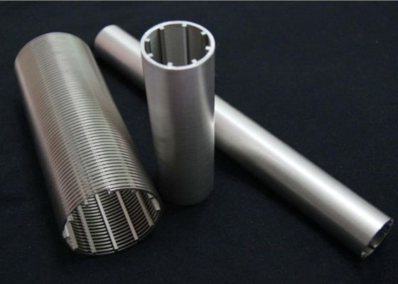 건축을 위한 Inconel Inckel에 의하여 배열되는 쐐기 철사 필터 방충망 600mm OD