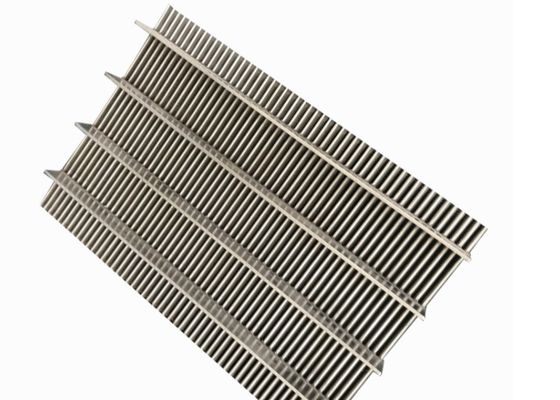 용접된 존슨 쐐기 철망 100 미크론 0.02mm 구멍 플랜지