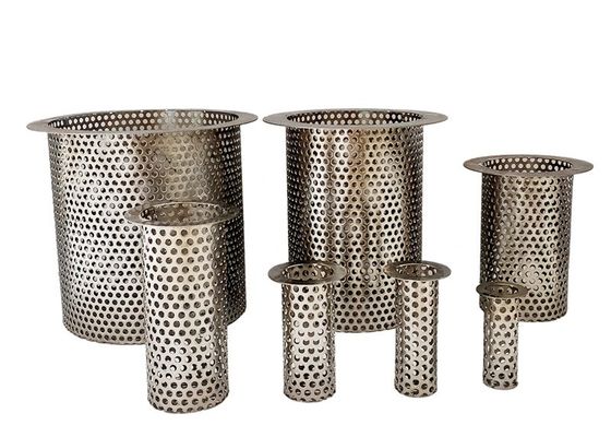 40%-90% 액체 단단한 여과 SS 여과기 메시 관 20mm-2000mm 길이